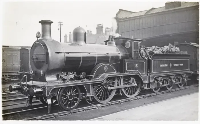 Framed Print : Locomotive no 15 2-4-0 Framed Print : Locomotive no 15 2-4-0
