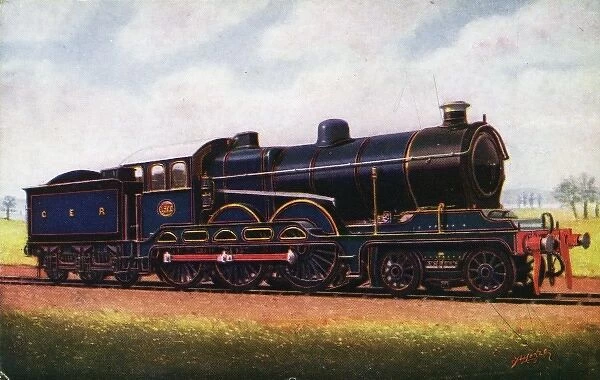 Locomotive no 1500 4-6-0 express engine