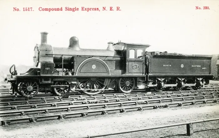 Framed Print : Locomotive no 1517 compound single express Framed Print : Locomotive no 1517 compound single express
