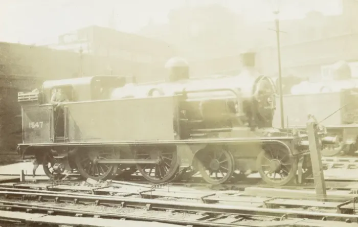 Framed Print : Locomotive no 1547 4-4-2 engine Framed Print : Locomotive no 1547 4-4-2 engine