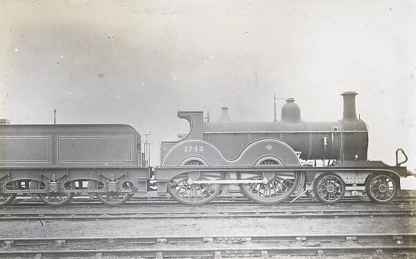 Locomotive no 1743 4-4-0