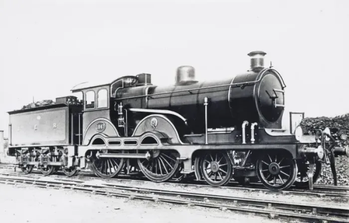 Framed Print : Locomotive no 1847 4-4-0 Framed Print : Locomotive no 1847 4-4-0