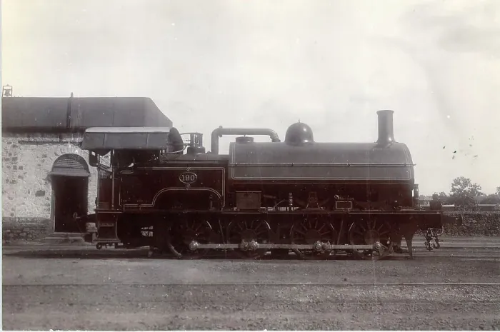 Framed Print : Locomotive no 190, 0-8-0 tank engine Framed Print : Locomotive no 190, 0-8-0 tank engine