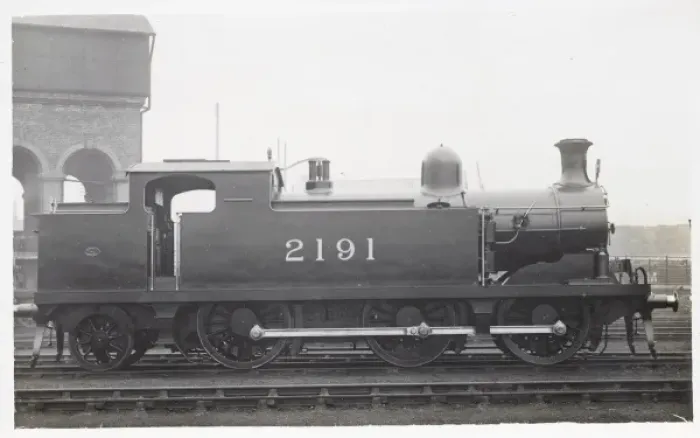 Framed Print : Locomotive no 2191 6-2-0 engine Framed Print : Locomotive no 2191 6-2-0 engine