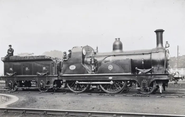 Framed Print : Locomotive no 237 2-4-0 Framed Print : Locomotive no 237 2-4-0