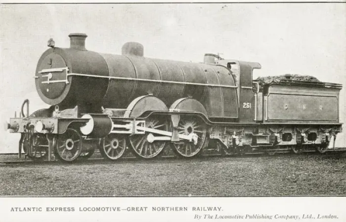 Framed Print : Locomotive no 251 4-4-2 Atlantic express Framed Print : Locomotive no 251 4-4-2 Atlantic express