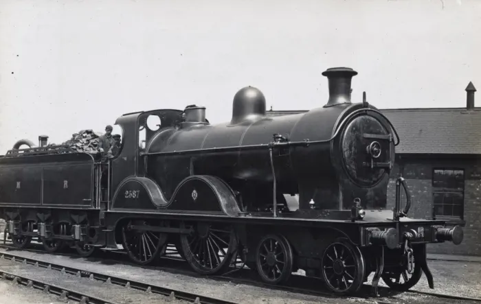 Framed Print : Locomotive no 2587 4-4-0 Framed Print : Locomotive no 2587 4-4-0