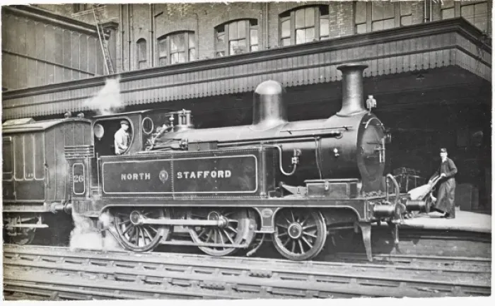 Framed Print : Locomotive no 26 2-4-0 Framed Print : Locomotive no 26 2-4-0