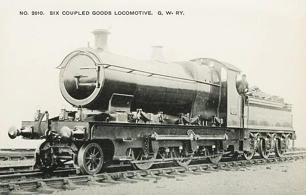 Locomotive 2610 six coupled goods engine