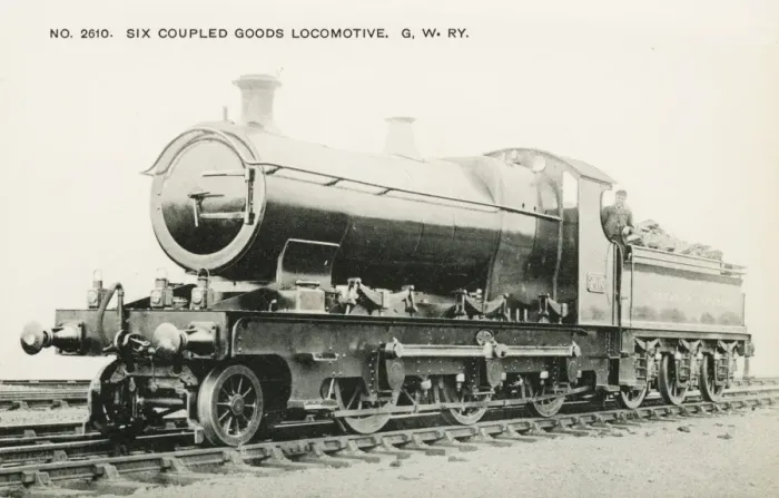 Framed Print : Locomotive 2610 six coupled goods engine Framed Print : Locomotive 2610 six coupled goods engine
