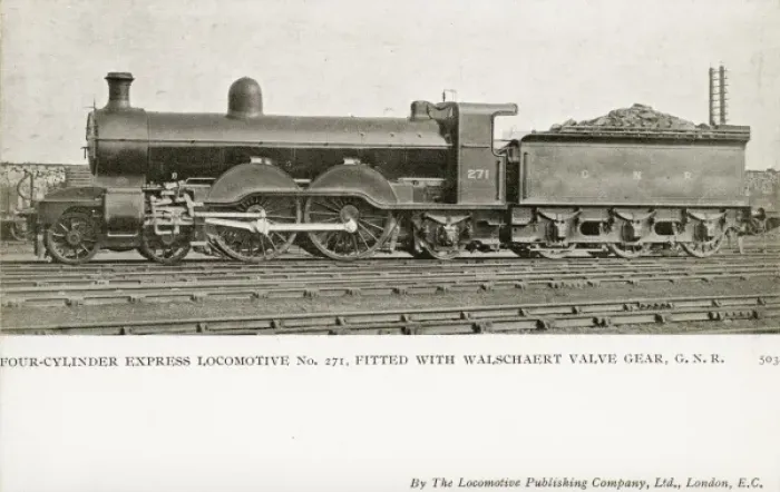 Framed Print : Locomotive no 271 four cylinder express Framed Print : Locomotive no 271 four cylinder express
