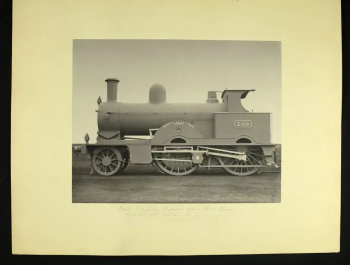 Framed Print : Locomotive no 300 Webbs patent compound engine Framed Print : Locomotive no 300 Webbs patent compound engine
