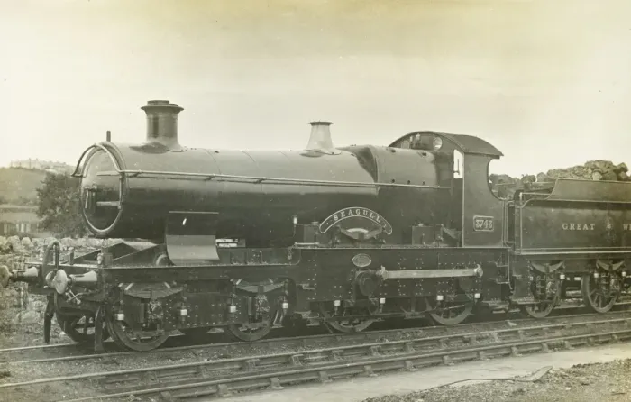 Framed Print : Locomotive no 3743 Seagull 4-4-0 Framed Print : Locomotive no 3743 Seagull 4-4-0