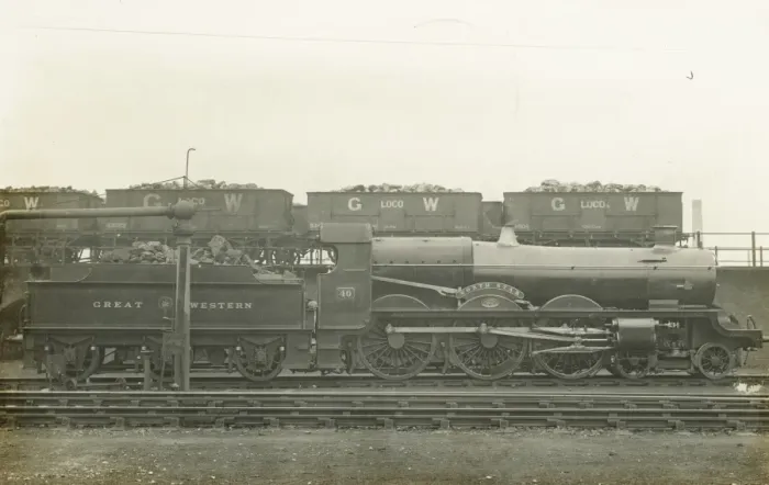 Framed Print : Locomotive no 40 North Star, side view Framed Print : Locomotive no 40 North Star, side view