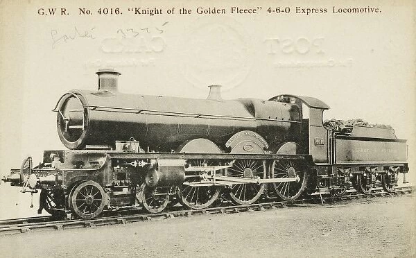 Locomotive no 4016 Knight of the Golden Fleece