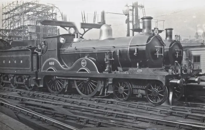 Framed Print : Locomotive no 488 4-4-0 Framed Print : Locomotive no 488 4-4-0