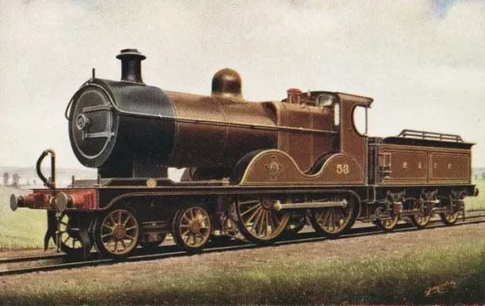 Framed Print : Locomotive no 53 4-4-0 engine Framed Print : Locomotive no 53 4-4-0 engine
