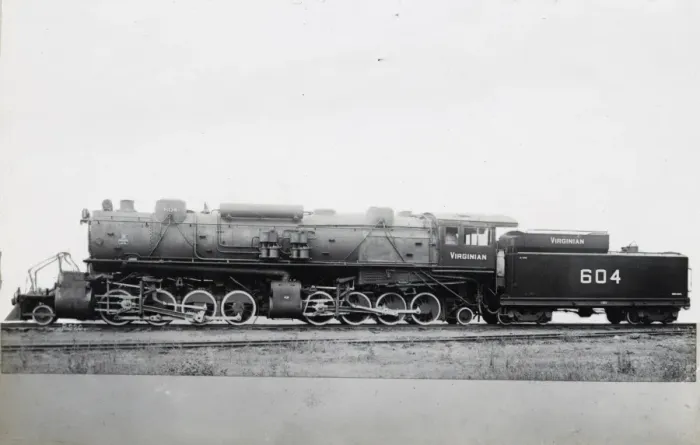 Framed Print : Locomotive no 604 2-8-8-2 Framed Print : Locomotive no 604 2-8-8-2