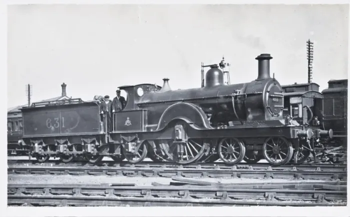 Framed Print : Locomotive no 631 4-2-2 Framed Print : Locomotive no 631 4-2-2