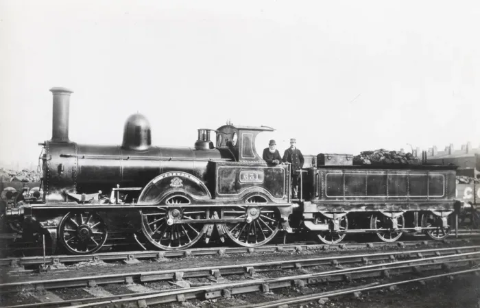 Framed Print : Locomotive no 631 Hotspur