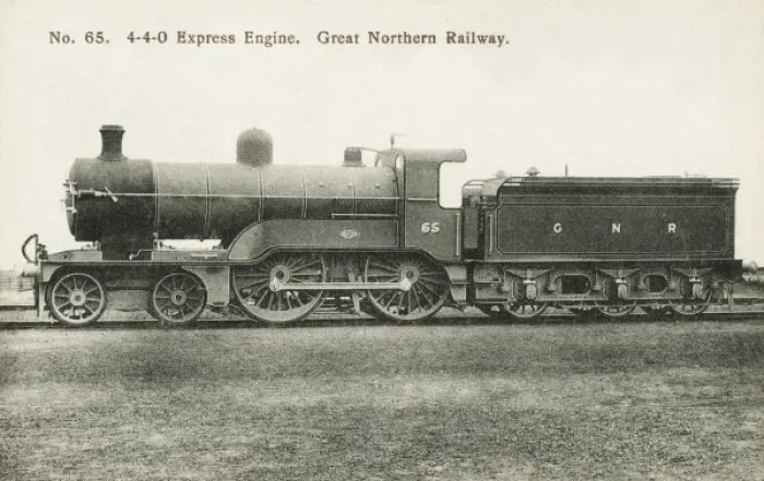 Framed Print : Locomotive no 65 4-4-0 express engine Framed Print : Locomotive no 65 4-4-0 express engine