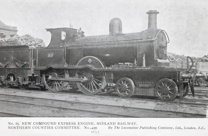 Framed Print : Locomotive no 65, new compound express engine Framed Print : Locomotive no 65, new compound express engine