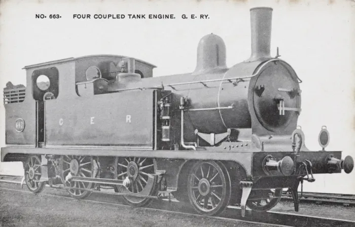 Framed Print : Locomotive no 663 four coupled tank engine Framed Print : Locomotive no 663 four coupled tank engine