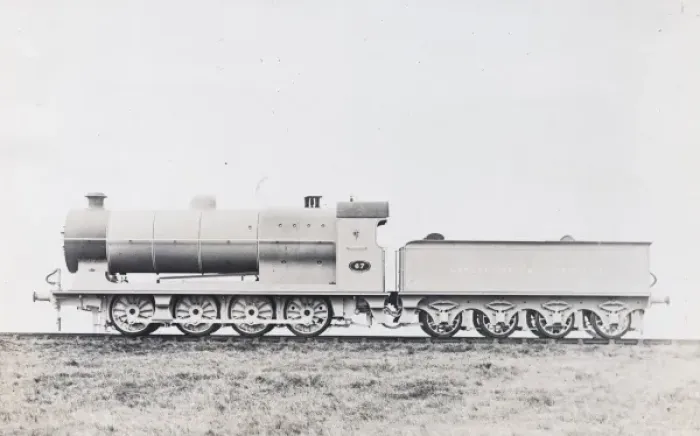 Framed Print : Locomotive no 67 8 coupled engine Framed Print : Locomotive no 67 8 coupled engine