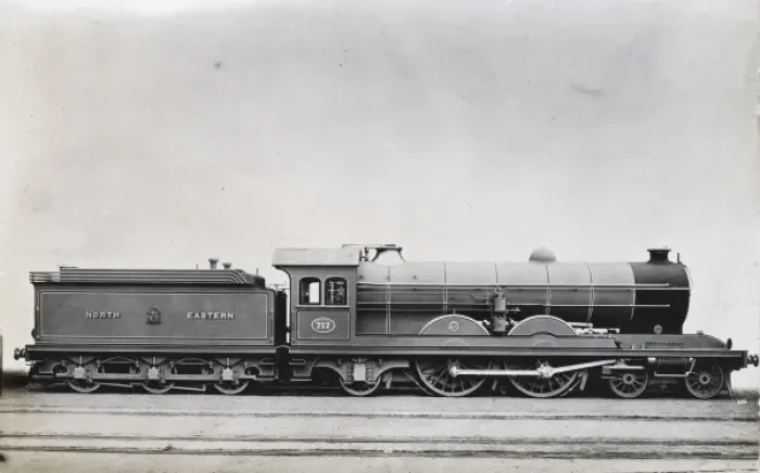 Framed Print : Locomotive no 717 4-4-2 Framed Print : Locomotive no 717 4-4-2