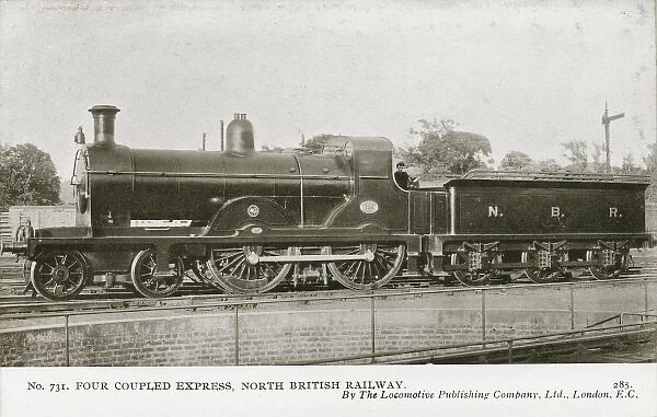 Locomotive no 731 four coupled express