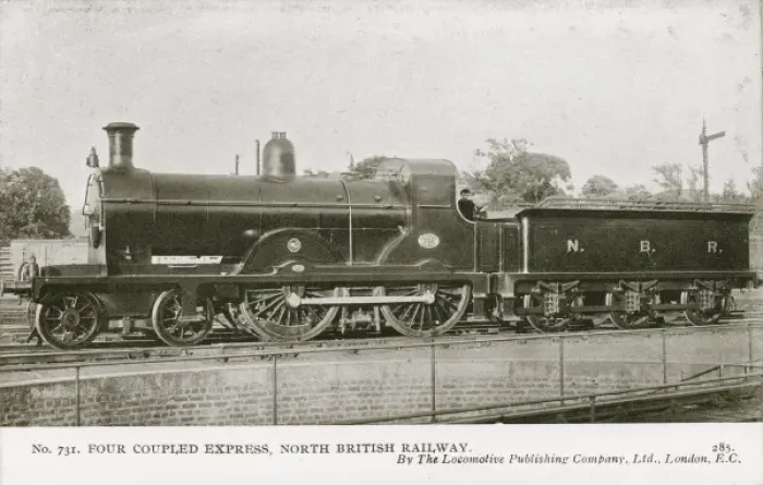 Framed Print : Locomotive no 731 four coupled express Framed Print : Locomotive no 731 four coupled express