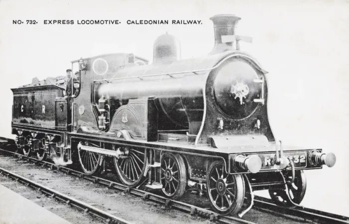 Framed Print : Locomotive no 732 express engine Framed Print : Locomotive no 732 express engine