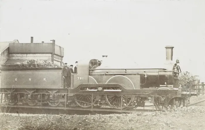 Framed Print : Locomotive no 751 2-4-0 engine Framed Print : Locomotive no 751 2-4-0 engine