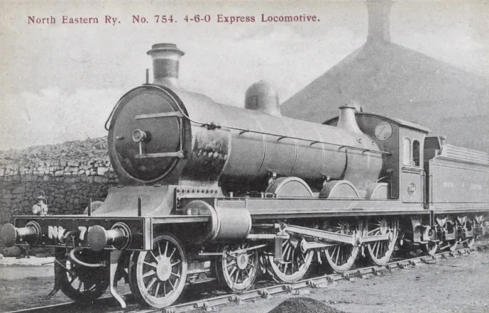 Framed Print : Locomotive no 754 4-6-0 express Framed Print : Locomotive no 754 4-6-0 express