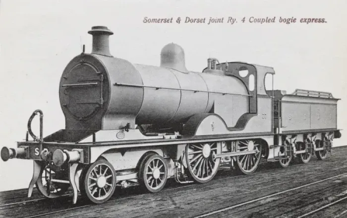 Framed Print : Locomotive no 77 4-4-0 express engine Framed Print : Locomotive no 77 4-4-0 express engine