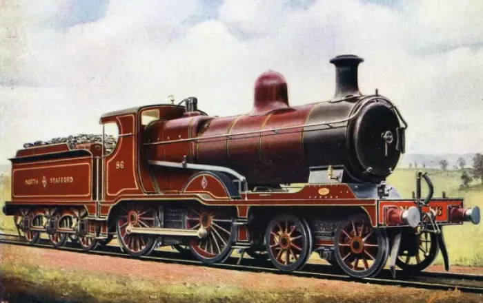 Framed Print : Locomotive no 86 4-4-0 express Framed Print : Locomotive no 86 4-4-0 express