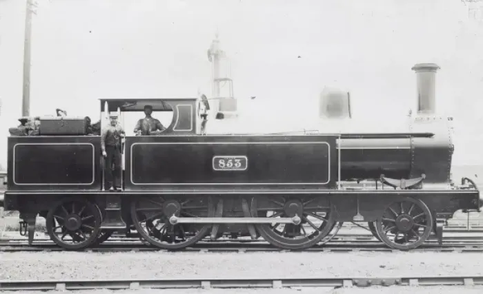 Framed Print : Locomotive no 863 Framed Print : Locomotive no 863