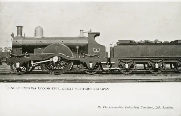 Framed Print : Locomotive no 9 single express engine Framed Print : Locomotive no 9 single express engine