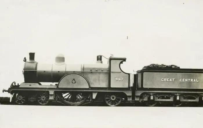 Framed Print : Locomotive no 967 4-2-2 engine Framed Print : Locomotive no 967 4-2-2 engine