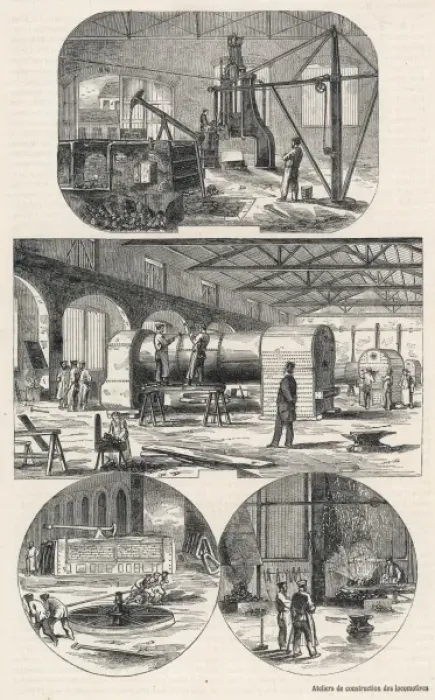 Framed Print : Locomotive construction at Swindon Framed Print : Locomotive construction at Swindon