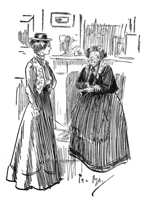 Framed Print : Lodging House Keeper makes a slight descriptive error Framed Print : Lodging House Keeper makes a slight descriptive error