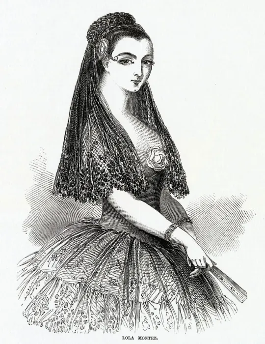 Framed Print : LOLA MONTEZ Framed Print : LOLA MONTEZ