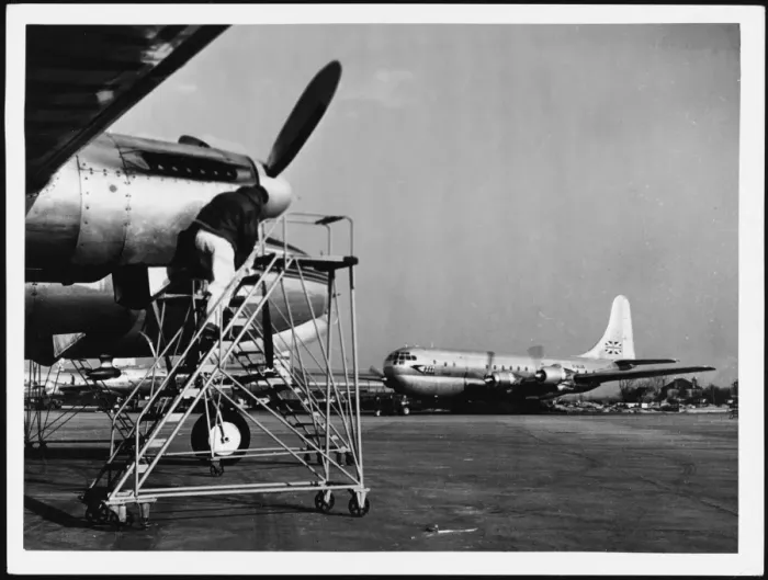 Framed Print : London Airport 1950S Framed Print : London Airport 1950S