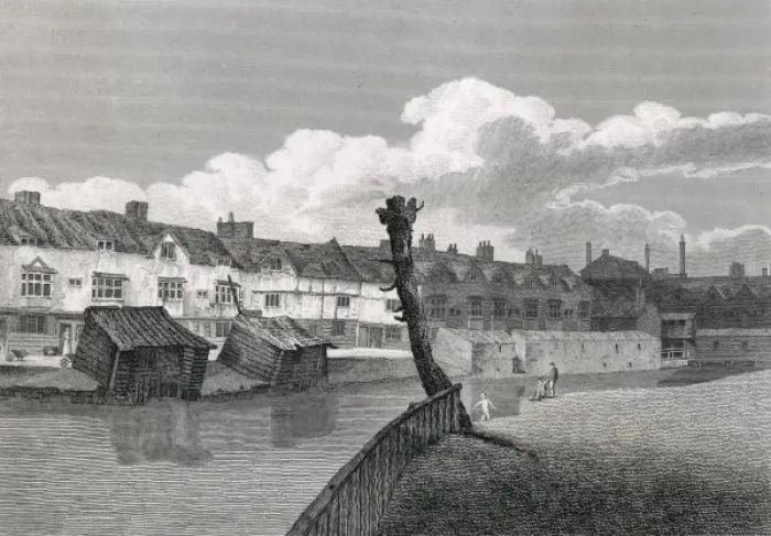 Framed Print : London / Bermondsey / 1813 Framed Print : London / Bermondsey / 1813