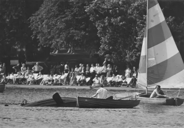 Framed Print : London Boating Lake Framed Print : London Boating Lake