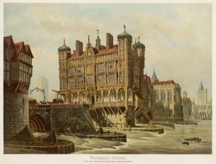 Framed Print : London Bridge / Nonsuch Hs Framed Print : London Bridge / Nonsuch Hs