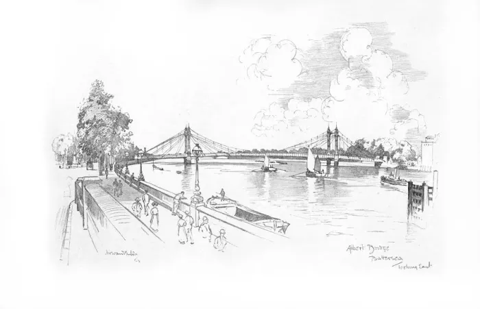 Framed Print : London Bridges 1902 / 3 Framed Print : London Bridges 1902 / 3