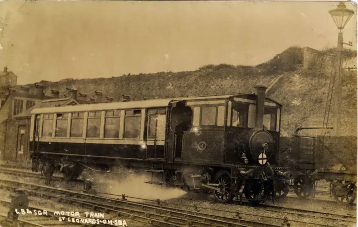 Framed Print : London, Brighton and South Coast Railway Motor Train Framed Print : London, Brighton and South Coast Railway Motor Train