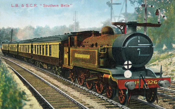 Framed Print : London, Brighton and South Coast Railway - Southern Belle Framed Print : London, Brighton and South Coast Railway - Southern Belle
