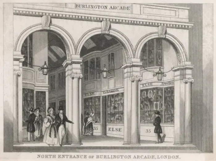 Framed Print : London / Burlington Arcade Framed Print : London / Burlington Arcade